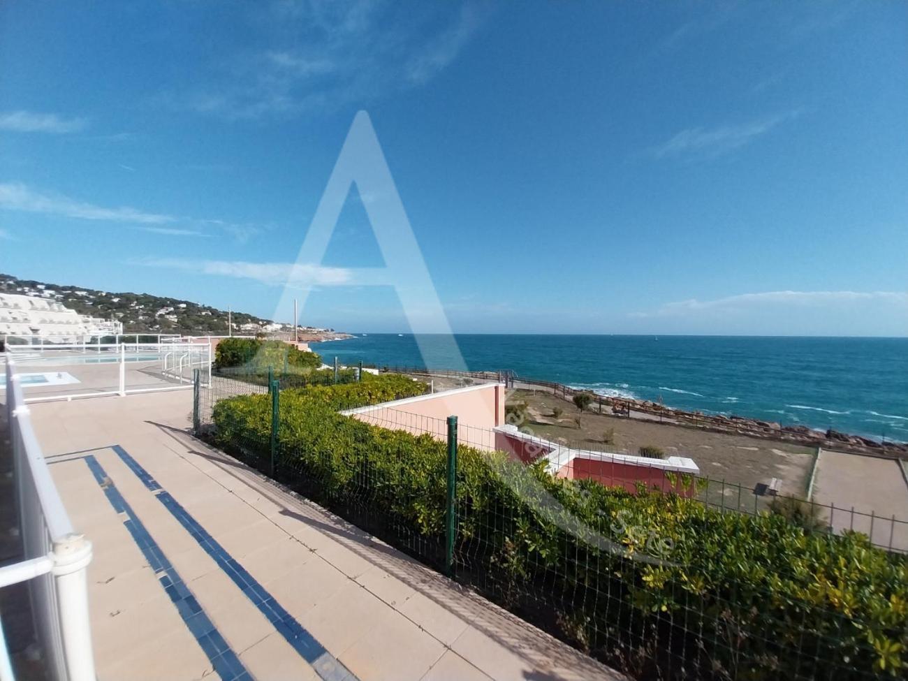 Studio 4 Pers, Pkg, 1Ere Ligne Mer, Piscine, Tennis Sete Exterior photo