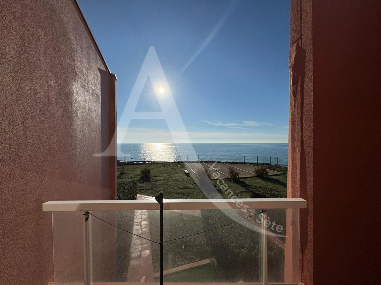 Studio 4 Pers, Pkg, 1Ere Ligne Mer, Piscine, Tennis Sete Exterior photo