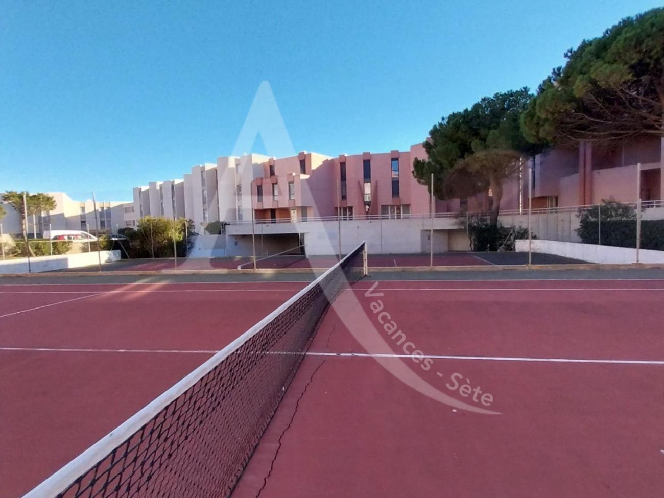 Studio 4 Pers, Pkg, 1Ere Ligne Mer, Piscine, Tennis Sete Exterior photo