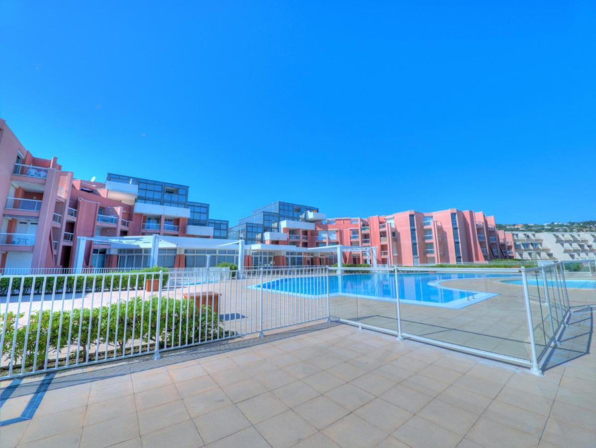 Studio 4 Pers, Pkg, 1Ere Ligne Mer, Piscine, Tennis Sete Exterior photo